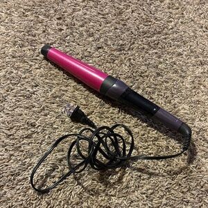 Pink and Black Curling Wand